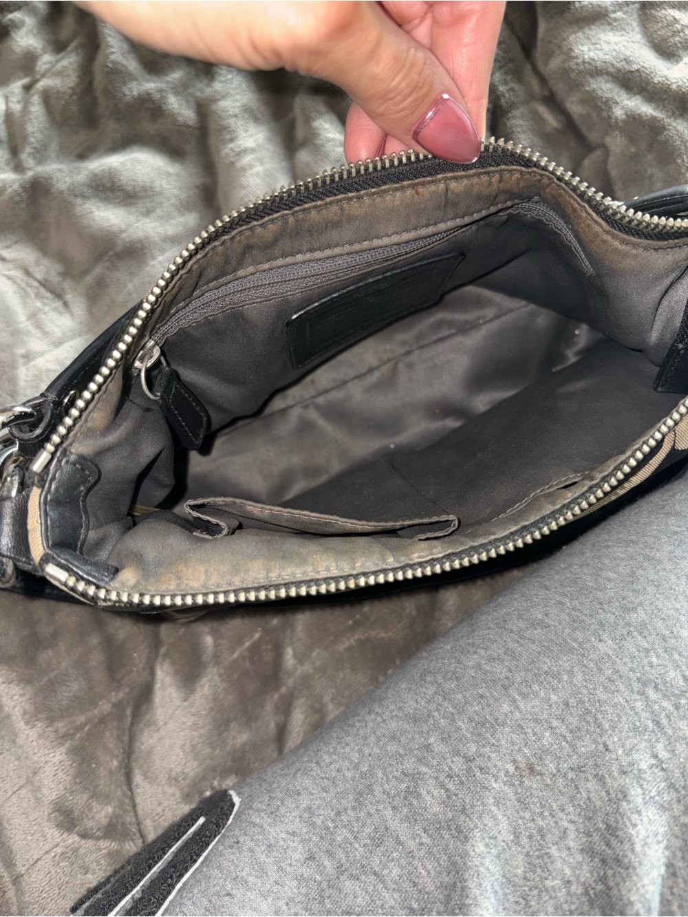 Coach Kristin Signature Bag F22302 VINTAGE - Picture 7 of 7